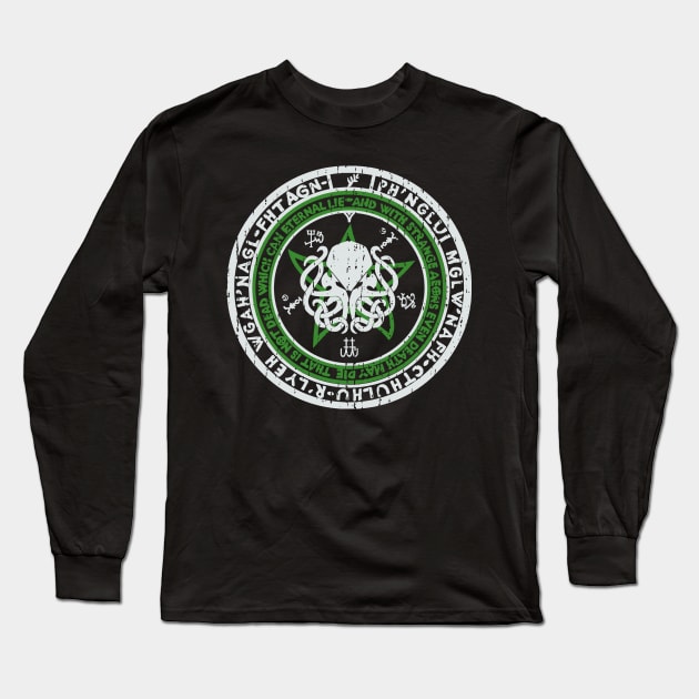 Seal of the Old One 2.0 Long Sleeve T-Shirt by TaylorRoss1